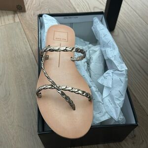 New sandals in box never worn